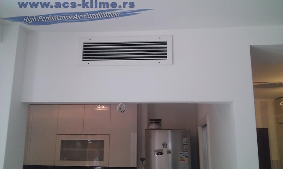 montaža kanalske kucne klime